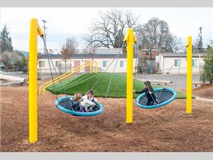 1555-2-PL Double Nest Swing