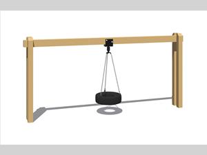 TimberForm TyreSwing 1561-TS