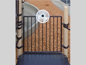 1604-05, Baluster Wall with Ship's Wheel (most recent Wheel design)