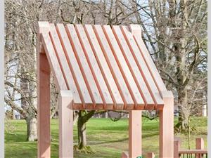 1608-03-01 TimberForm Single Shed Roof