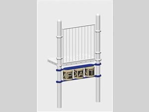 1609-50, Spelling Panel (vertical mount), 