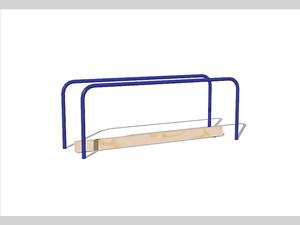 Accessible Balance Beam 1628-8-03