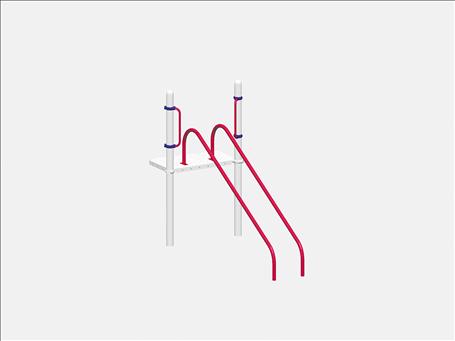 1634-4-01 Bannister Rails