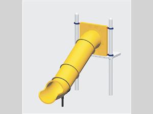 1637-4-00 Tube Chute,