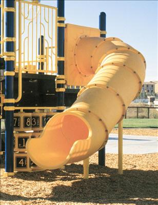 1637-4-02 Tube Chute, Curved