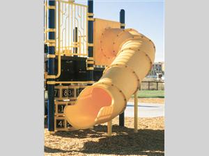 1637-4-02 Tube Chute, Curved