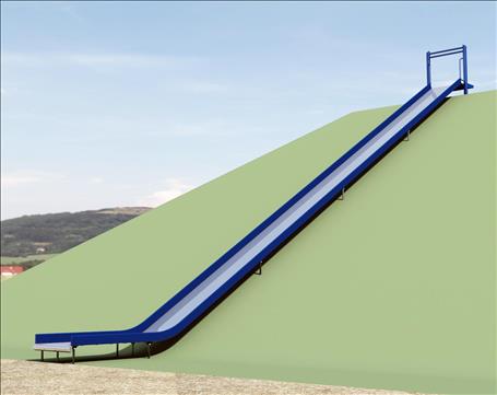 1643-221-EMB Wide Embankment Slide Chute