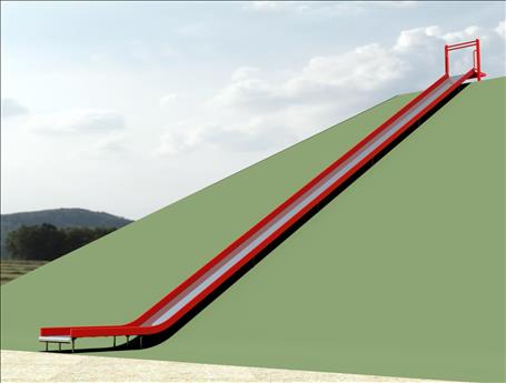 1643-261-EMB Wide Embankment Slide Chute
