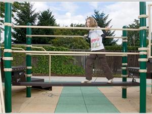 1655-8-91 Moving Bridgeway with Handrails,