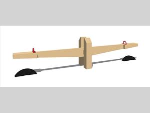 TimberForm Timber See-Saw 1682