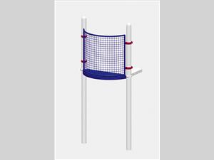 1685-05, Lookout Platform, Welded Wire Wall