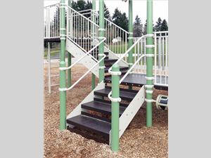 1696-32-81 Stairs with Handrails