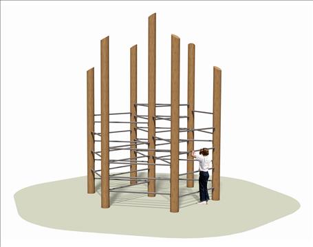 Classic TimberForm Pole Climber 4500-201