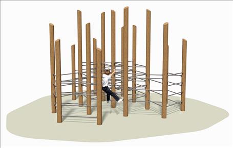 Classic TimberForm Pole Climber 4500-202