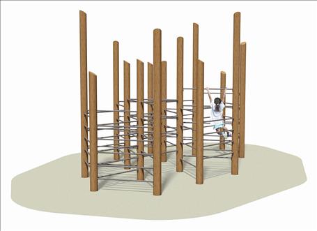 Classic TimberForm Pole Climber 4500-203