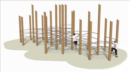 Classic TimberForm Pole Climber 4500-206