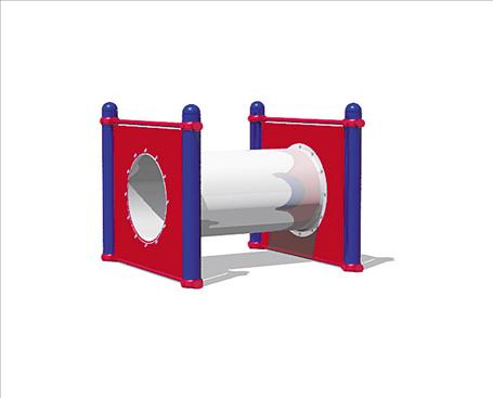 Tunnel Crawl, Stainless Steel 1918-00-03-PL