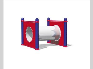 Tunnel Crawl, Stainless Steel 1918-00-03-PL