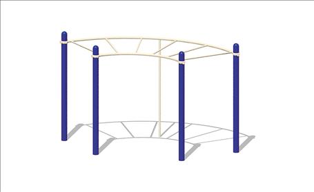 Curved Overhead Ladder 1981-00-PL