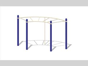 Curved Overhead Ladder 1981-00-PL
