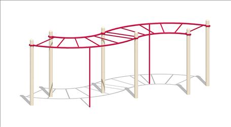 ''S' - Curved Overhead Ladder 1985-00-PL