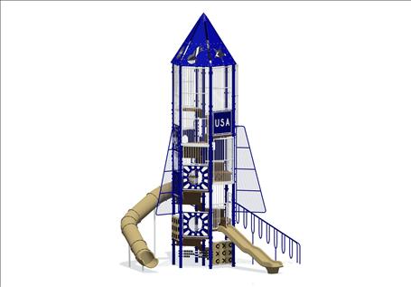 Rocket Ship 3834-01-PL
