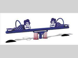 Mermaids Spring Rider See-Saw 3873-2