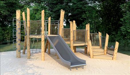 TimberCraft Net Climber Structure 4500-112