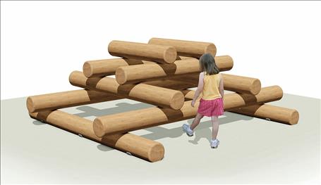 Classic TimberForm Play Stack 4500-408