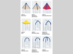 Wood, Steel and Plastic Roofs, Gables & Arches