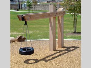 Cantilever TimberForm TyreSwing 1554-01-TS