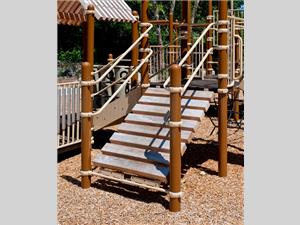 1683-3-91 Grade Climber with Handrails