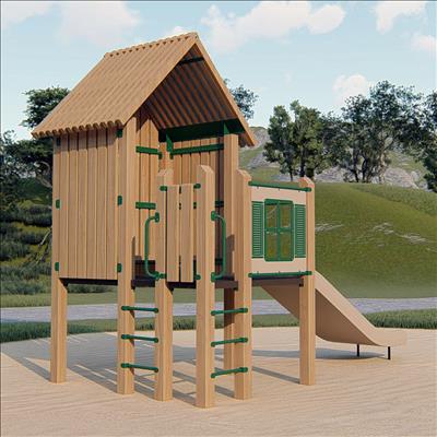 NEW TimberForm & RePlay Playhouse RP-TF_4200-1